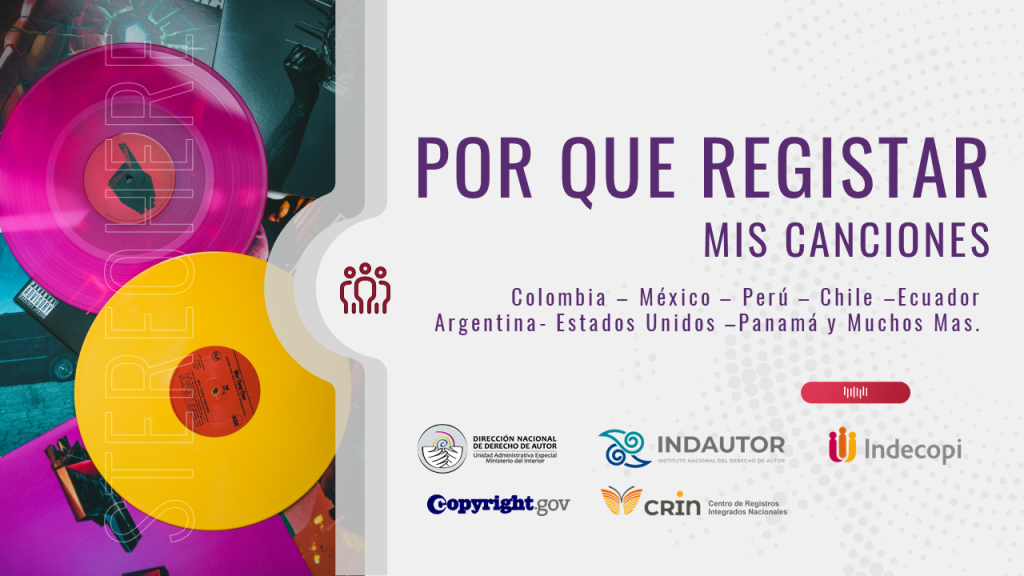 Por qué y Como Registrar Mis Canciones (Lista de Sitios Web)